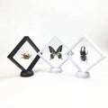 Transparent PE Film 3D Suspension Floating Entomological Butterflies Insects Specimens Display Frame Gift Shadow Box