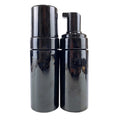 100ml 120ml 150ml Black Shaving Foam Bottle Empty Travel Foaming Lash Shampoo Bottle