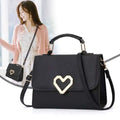Women's New Fashion Casual Tote Shoulder Bag Simple Small Square Design Handbag