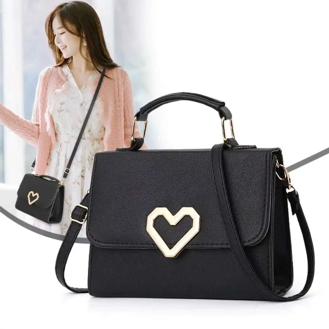 Women's New Fashion Casual Tote Shoulder Bag Simple Small Square Design Handbag