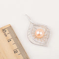 P060699 DIY 9-11mm Natural Freshwater Pearl Pendant Accessory 925 Sterling Silver Engagement Jewelry Necklace for Women
