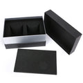 Wholesale Custom Logo Printed Luxury Black Rigid Gift Boxes