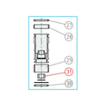 KYB Gas Gas EC 300 18-20 Free Piston Seal Iron & EPDM Material Floating Cylinder Styles with Oil Packing Shaft Seal Features