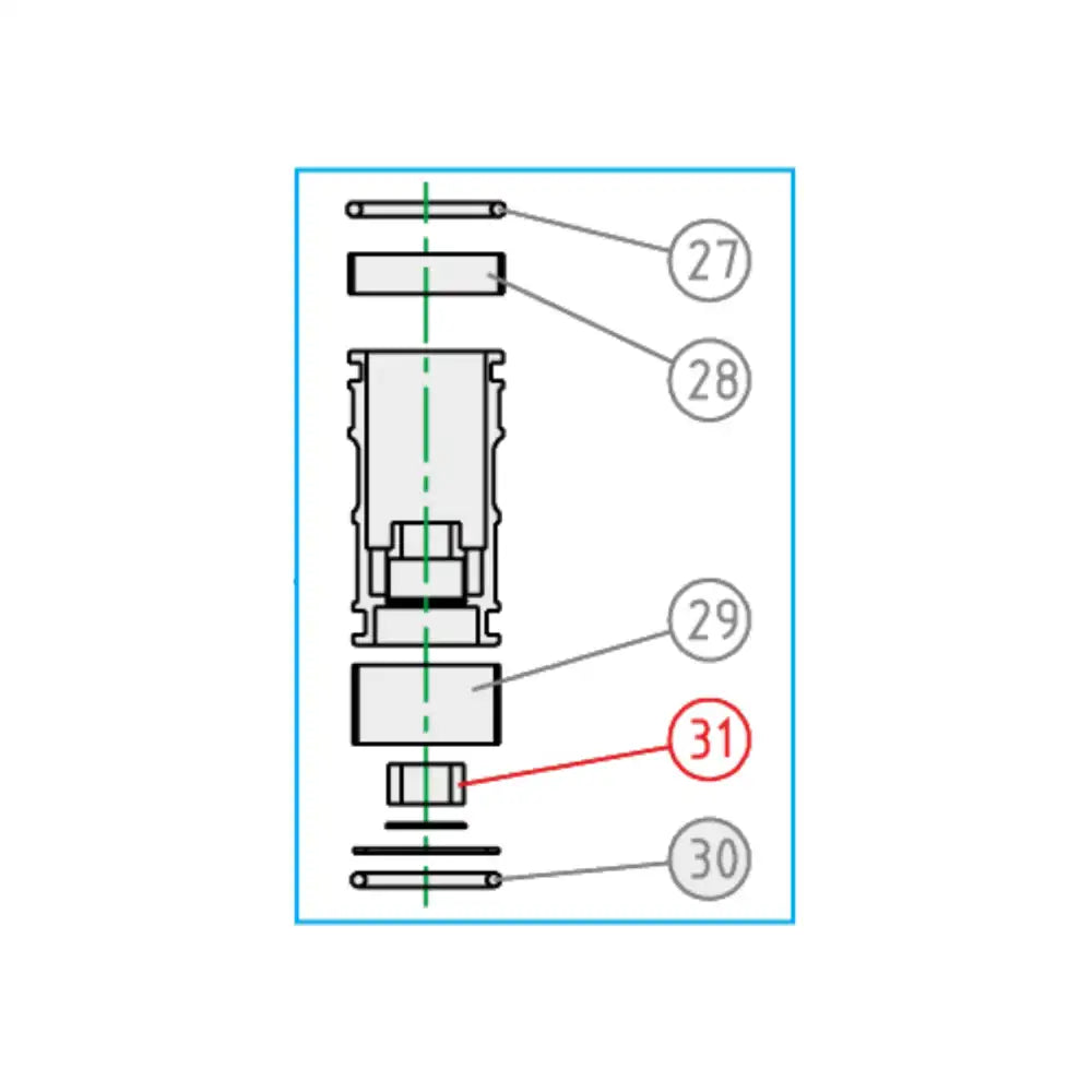 KYB Gas Gas EC 300 18-20 Free Piston Seal Iron & EPDM Material Floating Cylinder Styles with Oil Packing Shaft Seal Features