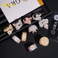 Luxury Hiphop Ring 925 Sterling Silver  Gold Plated Iced Out VVS Moissanite Pass Diamond Tester Ring Men
