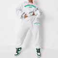S0808 Fall Custom Plus Size Oversize Clothing for Women Work Out Causal Hoodie and Sweatpants Jogger Set 2 Piece Set Hoodie