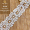 Wearable Ribbon Lace Lolita Children's Clothing Accessories Bilateral Barcode Fashion Computer Embroidery