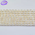 FEIRUN 7mm Rice AA White Color Freshwater Natural Pearl Strand Real Freshwater Wholesale