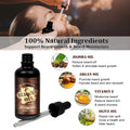 Customize Gifts Box Soften Moisturize Thicker Mens Beard Grooming Set Beard Growth Kit Beard Oil