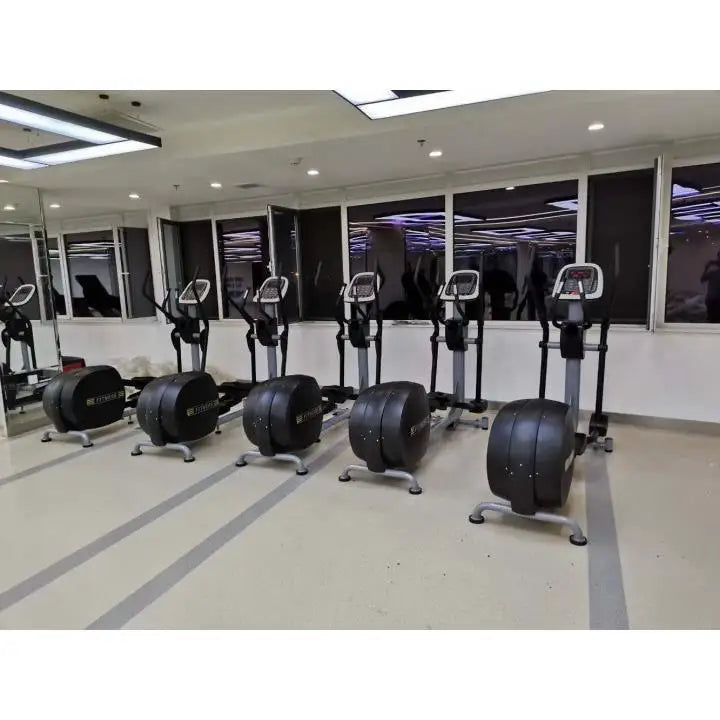 Xinrui Commercial Home Fitness Equipment Foldable Silent Elliptical Gym Cardio Exercise Machine Magnetic Control Manual Home Use