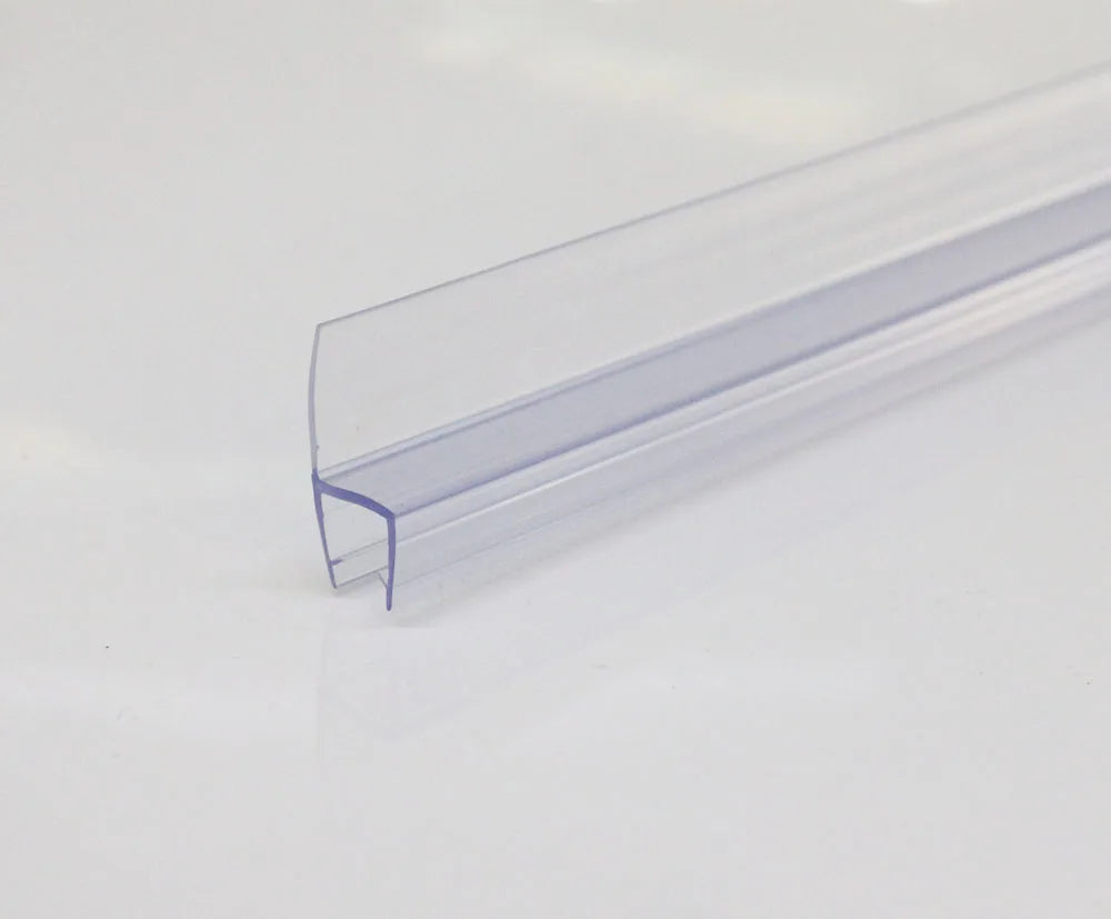 5mm 6mm 8mm 10mm 12mm Thickness Shower Room Glass Door Waterproof Magnetic Pvc Seal Strip Plastic Glazing Seal  Sealing Strips