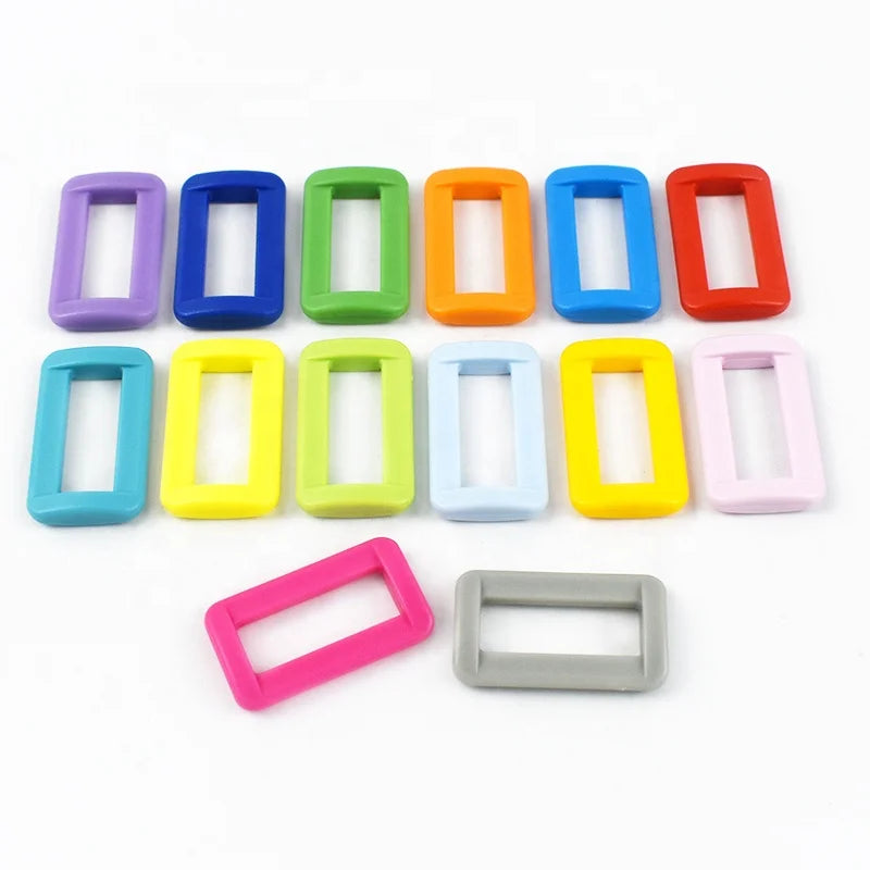 Deepeel BK018 38mm DIY Handbags Accessories Bag Strap Adjustable Connective Colorful Plastic Square Buckle