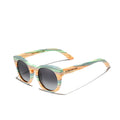 For for Unisex Handmade Natural Wood Square Sunglasses Polarized Full Frame Eyewear UV400 Protection Polycarbonate Lenses