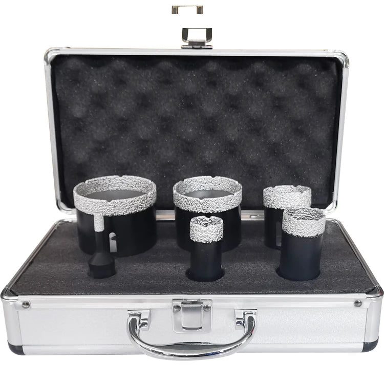 6mm-100mm Diamond Vacuum Brazed Dry Drilling Core Bits M14 Thread Porcelain Ceramic Tile Drill Bits Granite Marble Hole Saw