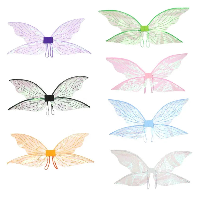 Cross-border Carnival Decoration Holiday Party Masquerade Props Costume Cicada Wings Fairy Wings