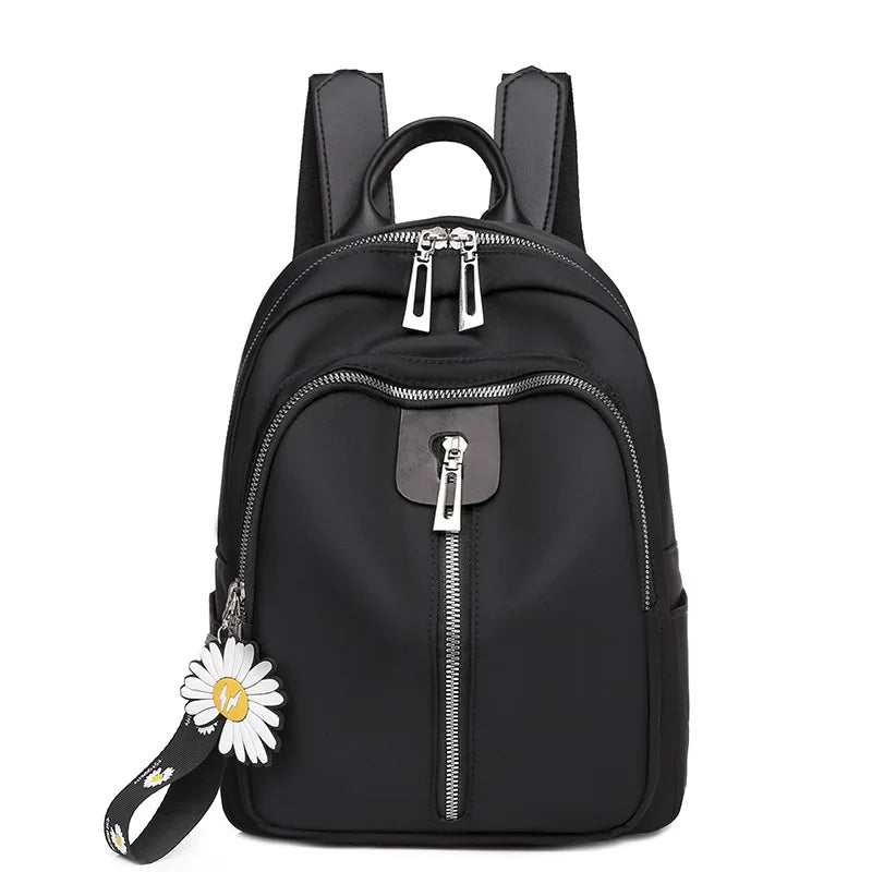 Fashion Simple Women Backpack Oxford Bag College Rucksack Water Resistant Business Travel Backpack Multipurpose Casual Backpack