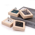 Mini Malist Style Independent Ring Display Support Diamond Silver Ring Pair Display Rack Transfer Beads Ring Display Props
