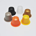 15ml Portable Colorful Disposable PP Plastic Empty Coffee Capsule With Heat Sealing Foil Lid MegaBDM