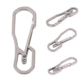 Titanium EDC Outdoor Camping Tent Hook for Men's Keychain Against Loss