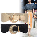 Women Elastic Wide Belt Fashion Ladies Dress Stretch Thick Waist Belts