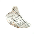 2026 Picasso Jasper gua sha wholesale natural gemstone jade gua sha tool for face
