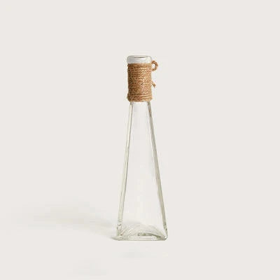 Wholesale Home Wedding Decorative Creative Glass Flower Vase Transparent Glass Vase