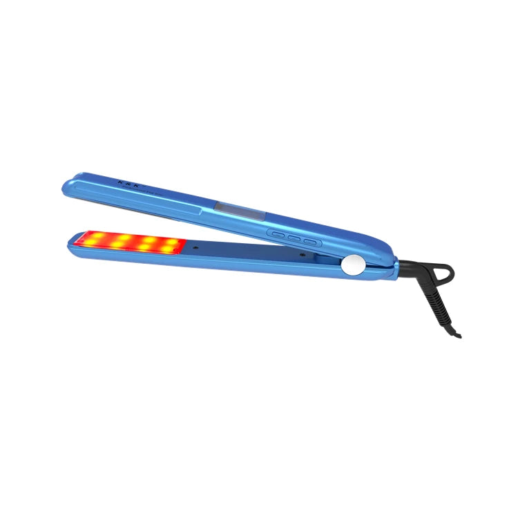 Wholesale Private Label Ultrasonic Infrared Hair Straightener Moisturizing Flat Iron Titanium Plates Dual Household RV Hotel