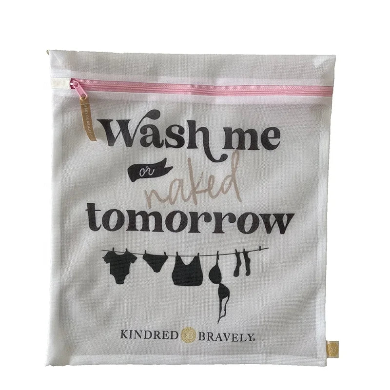 32x36cm Pink Zippered Mesh Laundry Bag for Washing Bras Lingerie Wash Bag With Logo