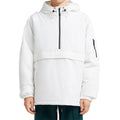 Hot Selling Custom Logo Lightweight Nylon Half Zip Drawstring Hoodie  Mens Tracksuits Pull Over Hooded Waterproof Jacket