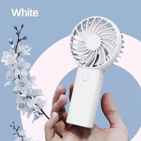 New Arrival Custom logo Usb Rechargeable Pocket Fan Portable Charging Fan for Outdoor Mini Handheld Fan