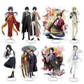 32 Styles Cartoon Anime Acrylic Stand Bungo Stray Dogs Edogawa Rampo Characters PVC Display Standee Model Toy