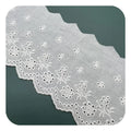 Affinity China Wholesale French Lace White Cotton Embroidered Lace Trim