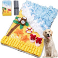 Hot Sale Large Dog Snuffle Mat Toy Beach Sniffing Mat Puzzle Toy Pet Training Hidden Food Slow Food Interactive Dog Toy