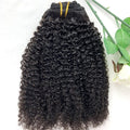 Wholesale Natura Brazil Hm Hair Me Virgin Clip in Hair Extension Afro Kinky Curly 4C Clip Ins for Black Women