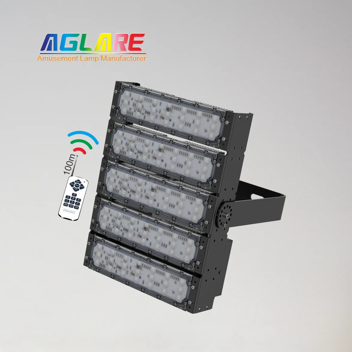 Factory Wholesale 250w Outdoor WaterProof Wireless Remote Control DMX Control RGB Led Flood Lights