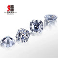 Baifu Jewelry Top Clarity VVS d White Loose Asscher Cut Moissanite