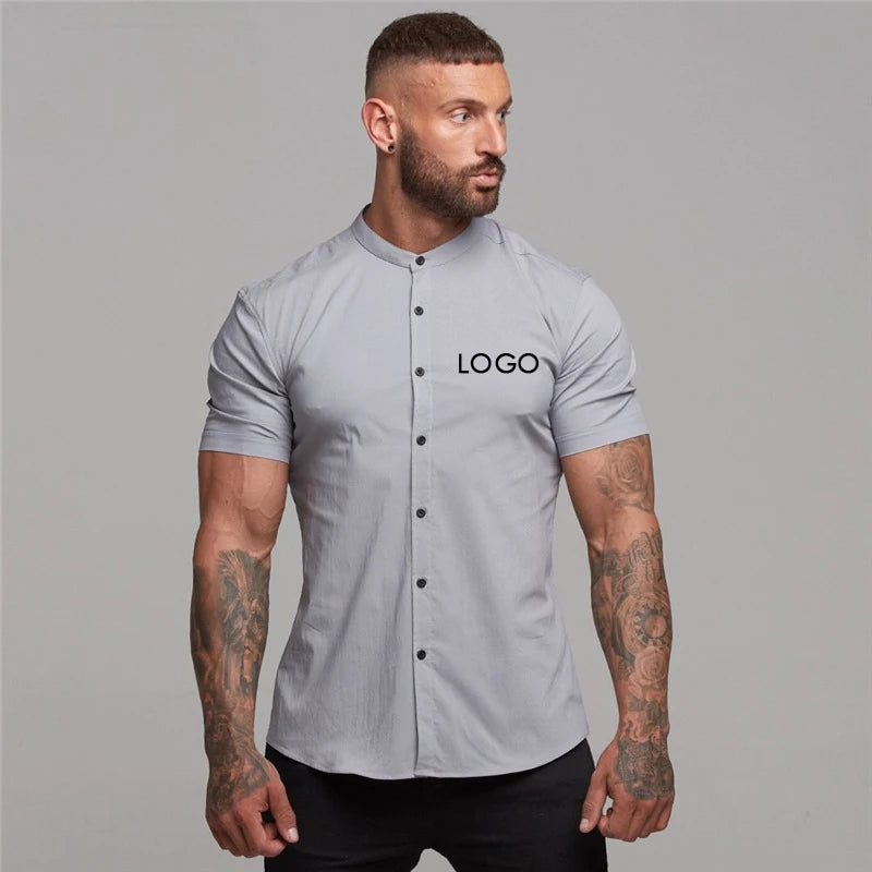 Wholesale Oem Design Custom 100% Polyester New Design Men Quick Dry Shirt