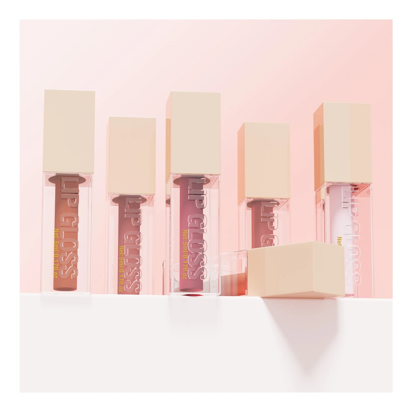 Best Selling Long-Lasting Lip Gloss 5ml High Shine Mineral Lipstick Moisturizing Lip Glaze