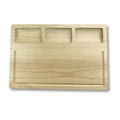 Homsense Manufacturers Wholesale Hot Sale Wholesale Supply Rubber Wood Cutting Board Restaurant Home Usage