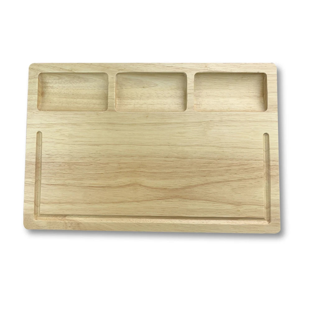 Homsense Manufacturers Wholesale Hot Sale Wholesale Supply Rubber Wood Cutting Board Restaurant Home Usage