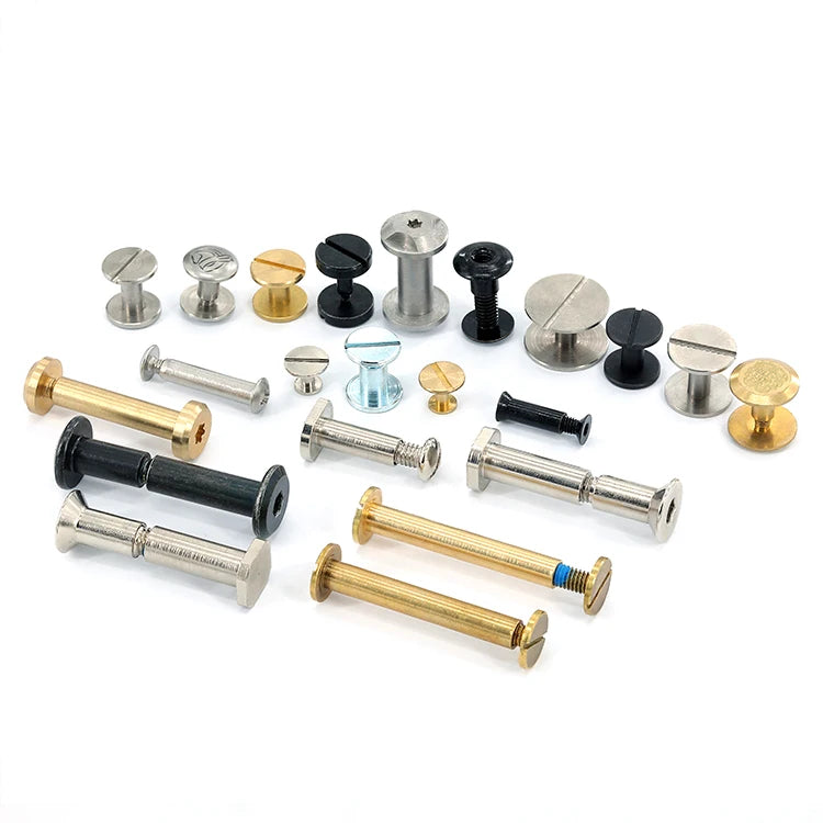 Slot Flat Head Custom Make Binding Male Female Screw Customized Brass and Screws Chicago Screw