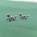 16G Snakelike Fashion Jewelry Earrings Threaded Cartilage Studs Earrings Titanium  Lip Labret Tragus Piercing Body Jewelry