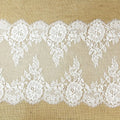 35cm Width Soft Wholesale French Eyelash Chantilly Lace Supplier LT2336B