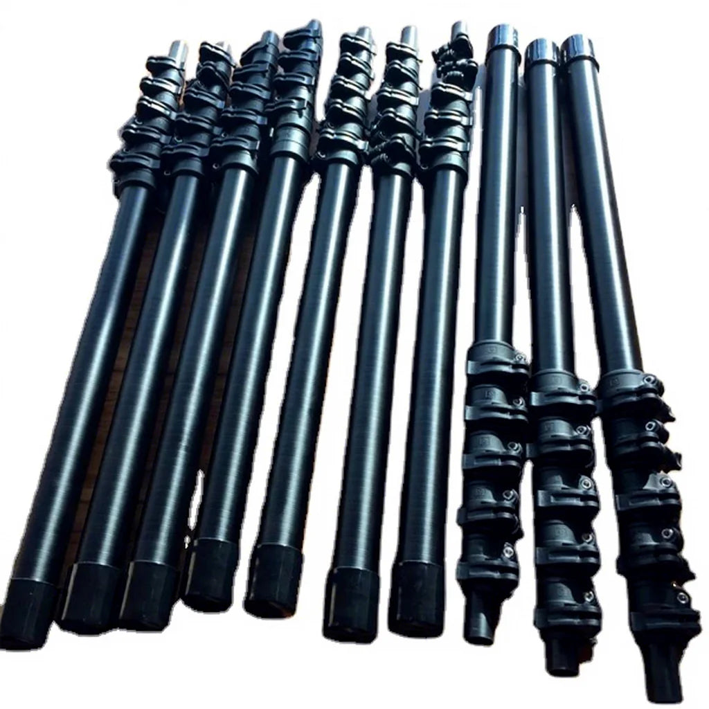 Multifunctional Eco-Friendly for Carbon Fiber Telescopic Pole with Flip Cam Lock Adjustable Length 6-23m for Paint Roller