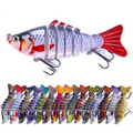 15cm 15G Multi-section Fish Lure Bionic Artificial Hard Bait ABS for River & Lake Fishing