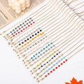 JC Crystal 21 Colors Glass Beads Masking  Strap Glass Chain Eyewear Accessories Chains for Glasses