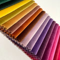 Uganda Velvet Sofa Cover Upholstery Fabric 100% Polyester Woven Plain Eco-Friendly Multi-colors for Sofa Sets