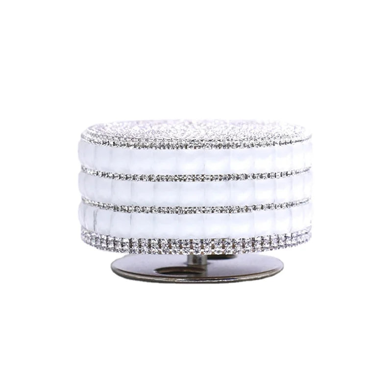 Music Box with Round White Diamond Base Music Gift