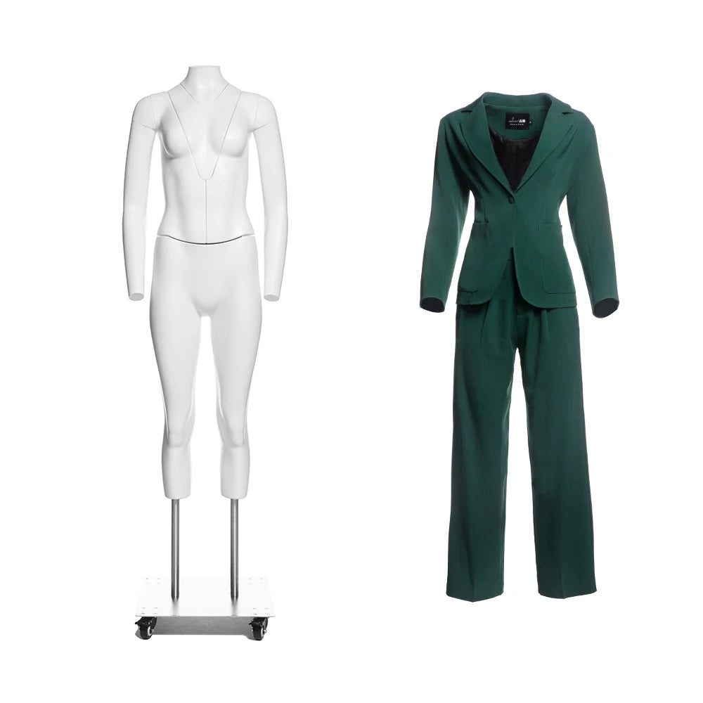 GHP-11 Fullbody Eco-friendly Magnetic Removable Parts Photostudio Female Invisible Ghost  Mannequin for Photo