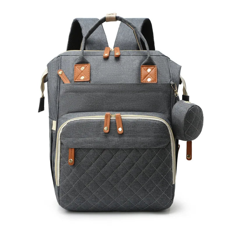 Custom Polyester DOT Women Baby Maternity Backpack Baby Nappy Diaper Bag Backpack for Hospital Mom Mommy Bag